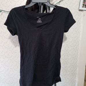 Black V-Neck